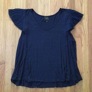 W5 Anthropologie Concepts Short Sleeve Top